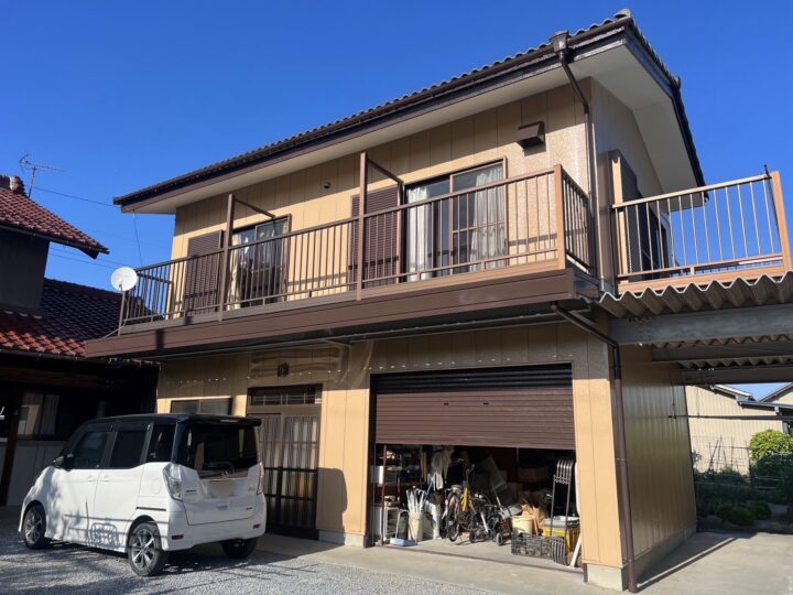 外壁塗装工事　大垣市N様邸🏡