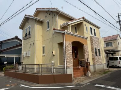 外壁塗装工事　池田町Ｔ様邸