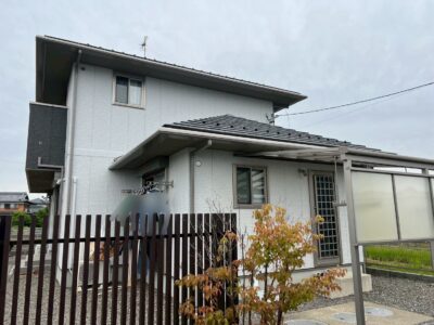 外壁塗装工事　大垣市M様邸
