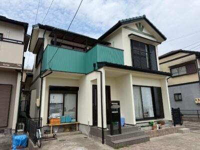 外壁塗装工事　神戸町K様邸