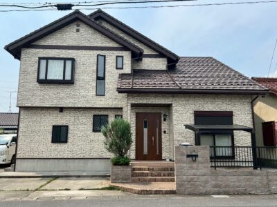 外壁塗装工事　大垣市M様邸