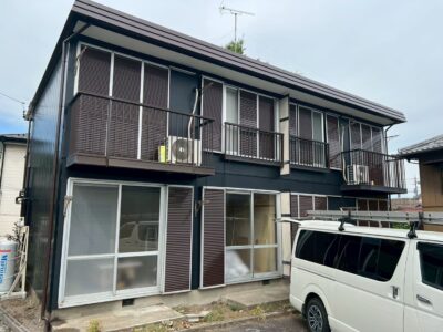 外壁塗装工事 大垣市アパート
