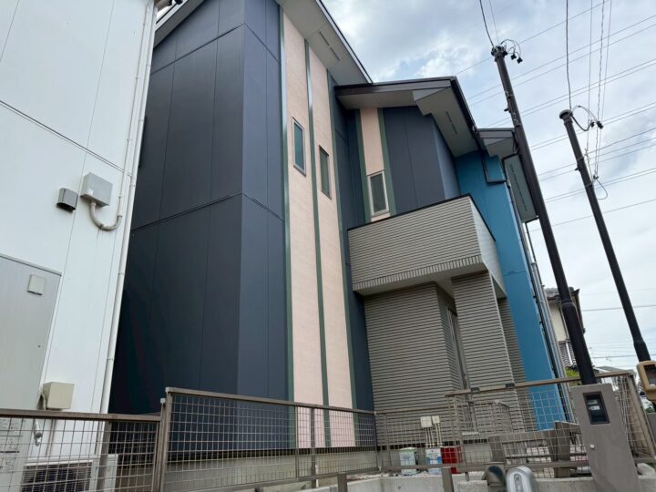 外壁塗装工事　大垣市K様邸