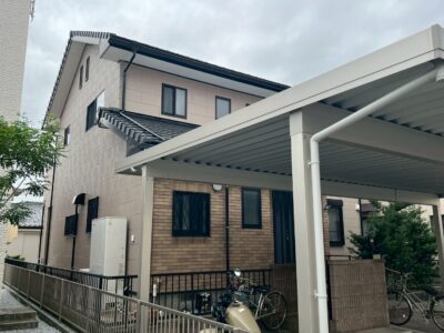 外壁塗装工事　大垣市N様邸