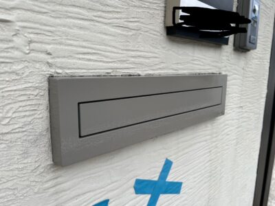 ポスト塗装工事　大垣市H様邸