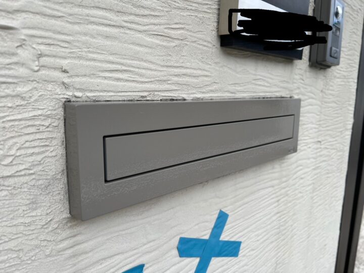 ポスト塗装工事　大垣市H様邸