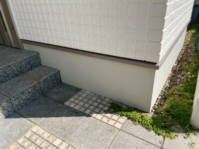 基礎塗装工事　大垣市U様邸