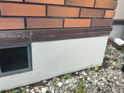 基礎塗装工事　大垣市S様邸