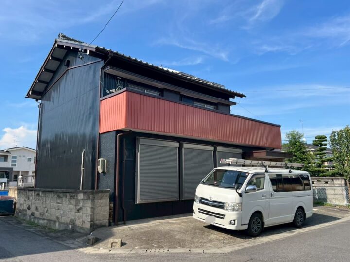 外壁塗装工事　大垣市N様邸