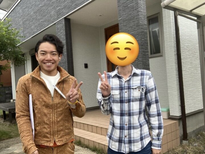 岐阜県大垣市　外壁・塀・ポスト塗装・ベランダ防水工事　U様