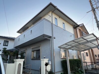 外壁塗装・屋根塗装・ベランダ防水工事　岐阜市B様邸