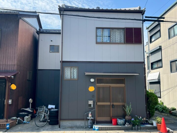 外壁塗装工事 (3面施工)　大垣市K様邸