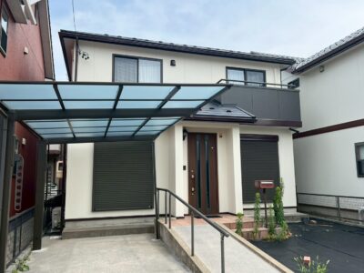 外壁塗装・ベランダ防水工事　大垣市S様邸