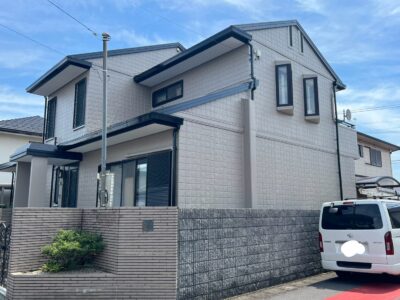 外壁塗装・屋根塗装工事　安八郡神戸町U様邸