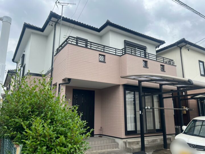 岐阜県大垣市　外壁塗装・ベランダ防水工事　Y様